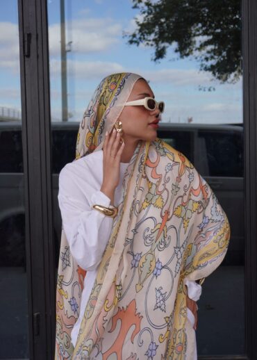 Zerefşan Şal Serisi- 469-003- V-9 -  Ayçiçeği