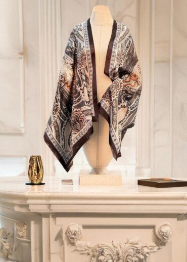 Vzion Etnik Desen Vual Şal