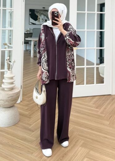 Premium Aspera  Oysho İkili Takım TK100250  - Bordo