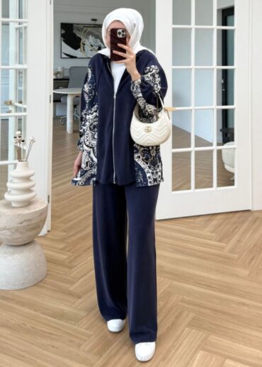 Premium Aspera  Oysho İkili Takım TK100250  - Lacivert