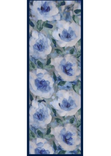 Nazende Desen Şal  469-020 - V-5 - Çini Mavi