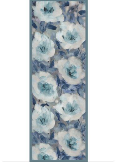 Nazende Desen Şal  469-020 - V-18 - Deniz Mavi