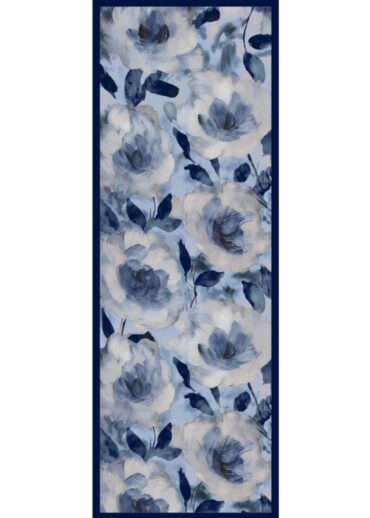 Nazende Desen Şal  469-020 - V-19 - Derin Mavi