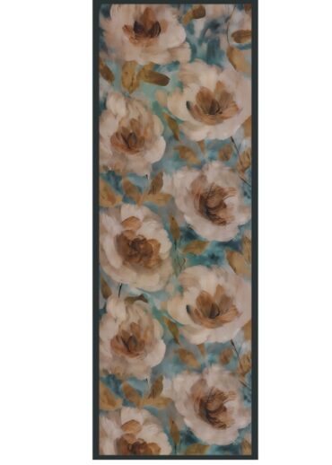 Nazende Desen Şal  469-020 - V-21 - Dumanlı Mavi