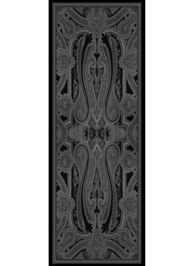 Rüya Tınısı Desen Şal  469-018 - V-1 - Siyah