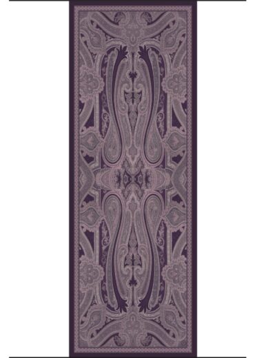 Rüya Tınısı Desen Şal  469-018 - V-15 - Eflatun