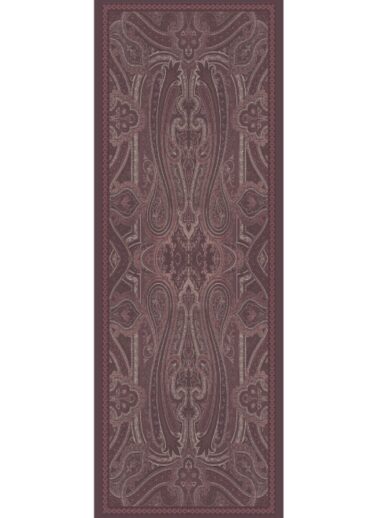 Rüya Tınısı Desen Şal  469-018 - V-20 - Mürdüm