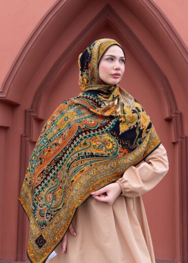 Vzion Nomad Mirası Yün İpek Şal