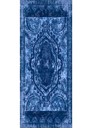 Buz SamanYolu Yün İpek Şal