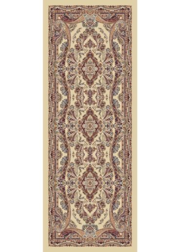 Safran Sedef Desenli Yün İpek Şal