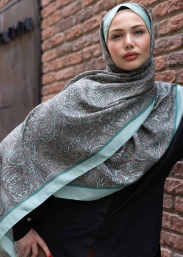 Mint Soléa Desen İpek Pamuk Şal