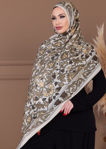 Limon sarı İberya Pamuk Şal