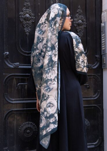 Sütlü kahve Sole Silken Desen Şal