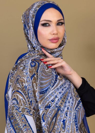 Saks New Desen Pamuk Şal