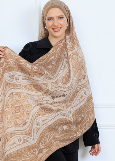 Mirşah Desen Şal  469-021 - V-17- Somon