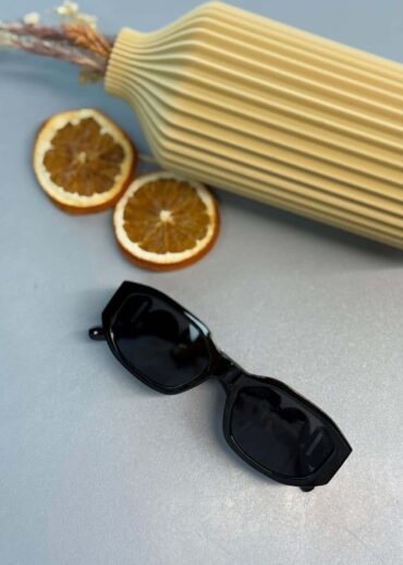 Versace Medusa Dikdörtgen Güneş Gözlüğü - Siyah