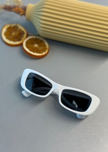 Versace VE2284 Dikdörtgen Güneş Gözlüğü- Beyaz