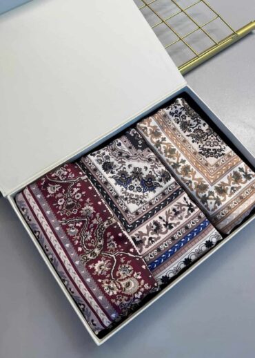 En Çok Satan 3’Lü Lavinya Vual İpek Şal KT100226  – Avantajlı Set