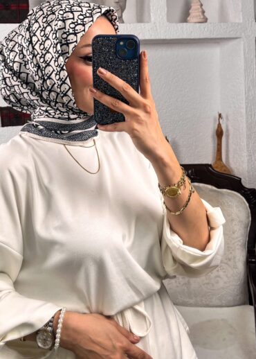 D Marka Eşarp - Siyah