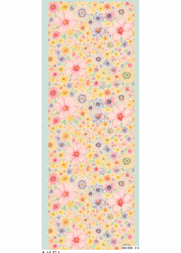 Eleya Şal Serisi - 469-008 - V- 3 - Mint Yeşil