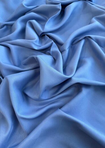 İndigo Dama Desen Jakar Şal