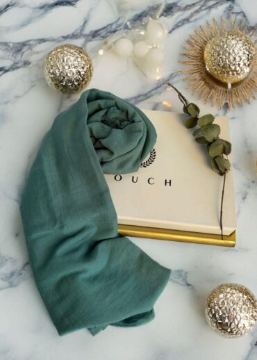 Çağla yeşili Esinti His Pamuk Şal