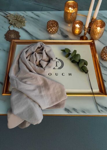 Çakıl Taşı Esinti His Pamuk Şal