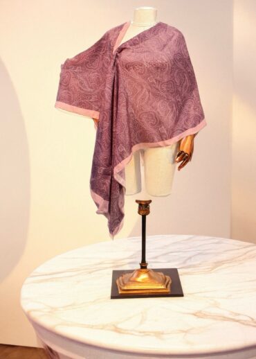 Gül Kurusu Zenya  Desen Pamuk Soft Şal