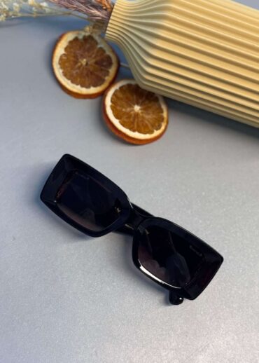 Chanel Dikdörtgen Güneş Gözlüğü - Kahve