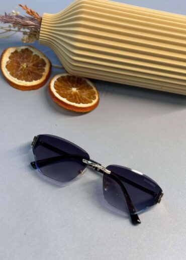 Miu Miu Cam Detaylı Güneş Gözlüğü - Gold Lacivert