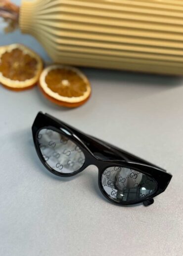 Gucci Kedi Gözü Güneş Gözlüğü - Siyah Degrade