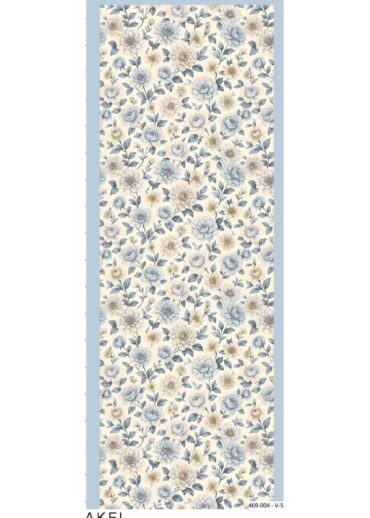 İbiza Şal Serisi- 469-004- V-5 -  Derin Mavi