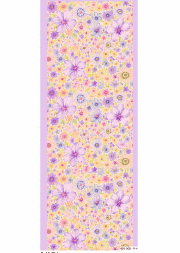 Eleya Şal Serisi - 469-008 - V- 4 - Lavanta