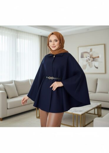 Luna Panço Ceket (Kemer Hediye) CKT100400  - Lacivert