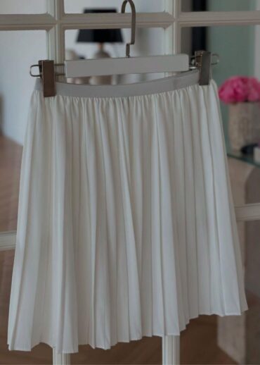 Fırfırlı Beli Lastikli İçlik ELB100292 - Beyaz