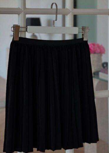 Fırfırlı Beli Lastikli İçlik ELB100292 - Siyah