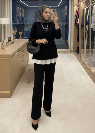 Oysho Premium Bağlamalı İkili Takım TK100240 - Siyah