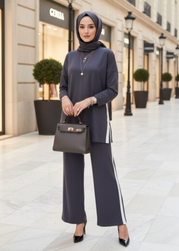 Alto Oysho İkili Takım TK100402 - Gri