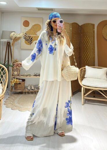 Alina İkili Takım TK10059- Vanilya