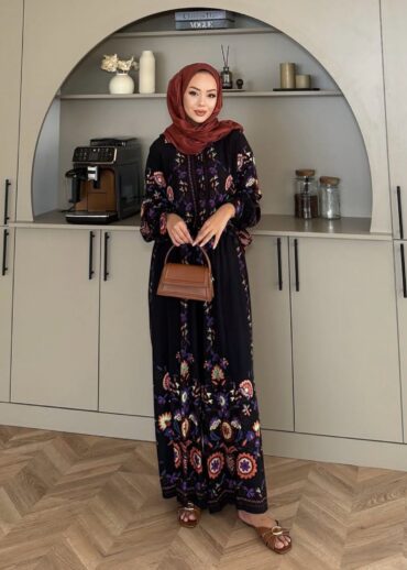 Flora Serenade İkili Takım TK10075 - Gece Çiçeği