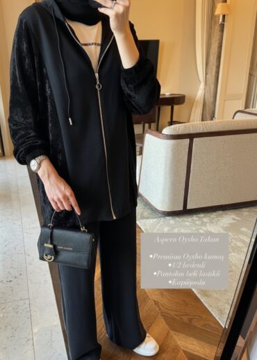 Aspera İkili Takım - Siyah