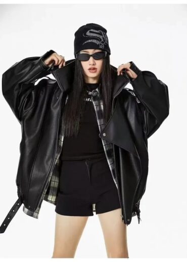 Ysl Deri Ceket CKT1002199 - Siyah