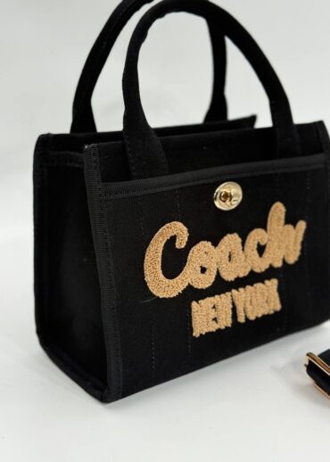 Coach canvas küçük boy siyah çanta