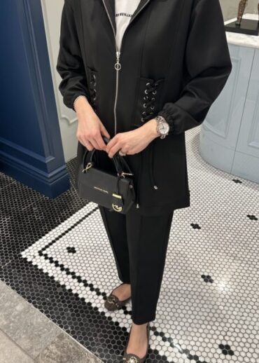 Premium Oys Elin İkili Takım TK100254 -Siyah