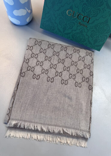 A Kalite İthal Yün İpek Şal - Açık Vizon