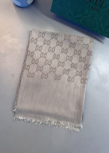 A Kalite İthal Yün İpek Şal - Bej