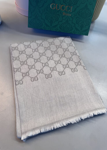 A Kalite İthal Yün İpek Şal - Duman