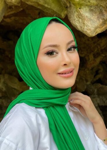 Penye Şal Hijap Modeli - Benetton